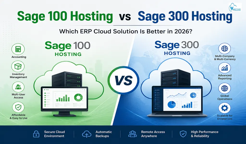 Sage 100 Hosting vs Sage 300 Hosting: Which ERP Cloud Solution Is Better in 2026?