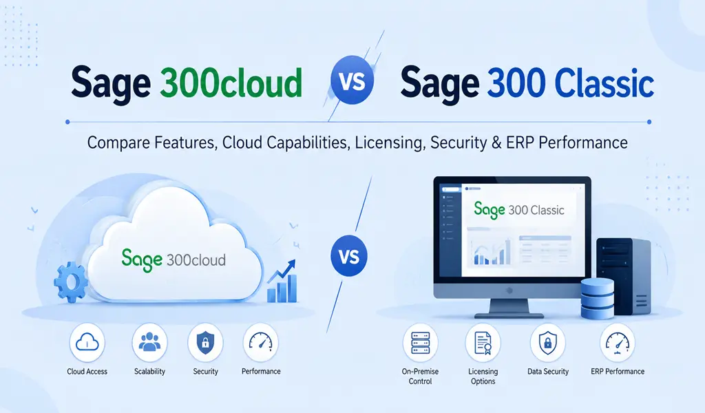 Sage 300cloud vs Sage 300 Classic